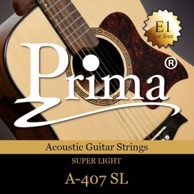Struny do gitary akustycznej PRIMA p-407 SL (11-52)