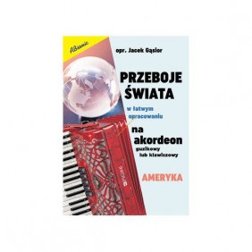 ABSONIC Książka Przeboje świata na akordeon guzikowy lub klawiszowy - AMERYKA