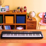 KEYBOARD YAMAHA PSR-F52 + KSIĄŻKA I NUTKI NAKLEJKI