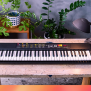 KEYBOARD YAMAHA PSR-F52 + KSIĄŻKA I NUTKI NAKLEJKI