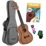 Ukulele Koncertowe - Cascha HH2036 Concert Mahogany Bundle