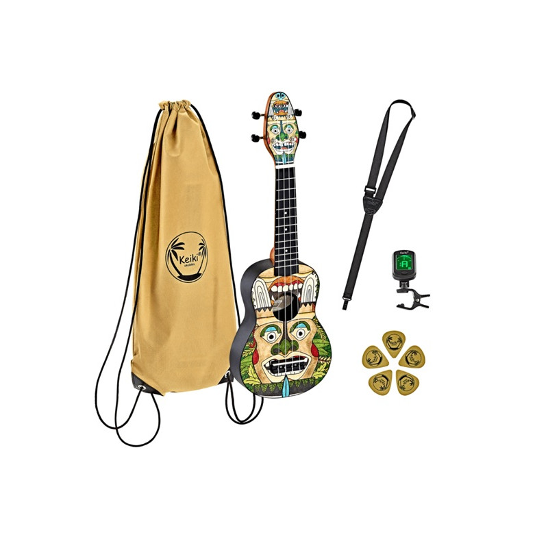 Ukulele Sopranowe Ortega Keiki TOTEM K2-TM