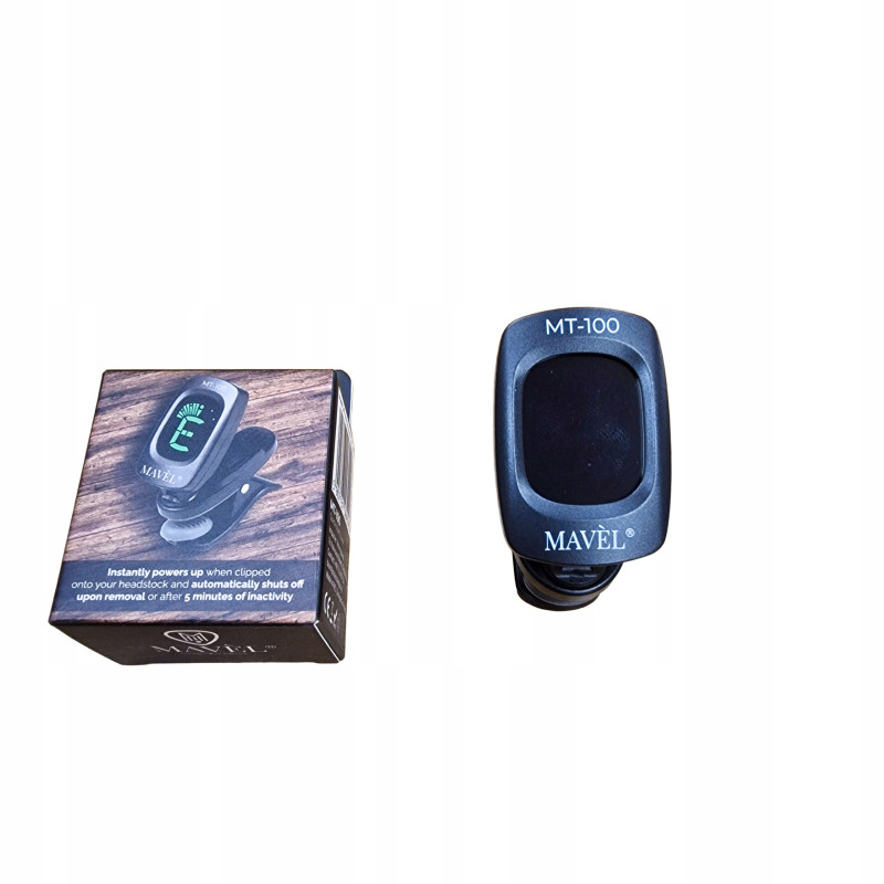 PROFESJONALNY TUNER STROIK DO INSTRUMENTÓW MAVEL MT-100