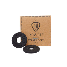 Blokada Paska Gitary/Ukulele MAVÈL Strap Locks Gumki komplet