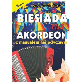 Książka "Biesiada na akordeon z manuałem melodycznym" J. Gąsior