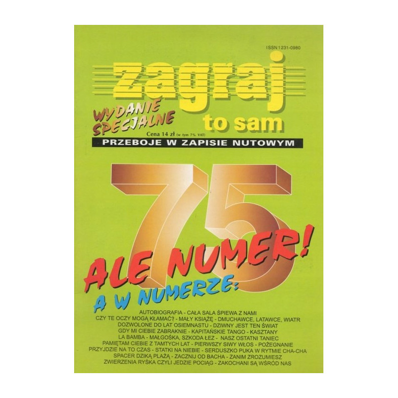 ZAGRAJ TO SAM WYDANIE SPECJALNE 75