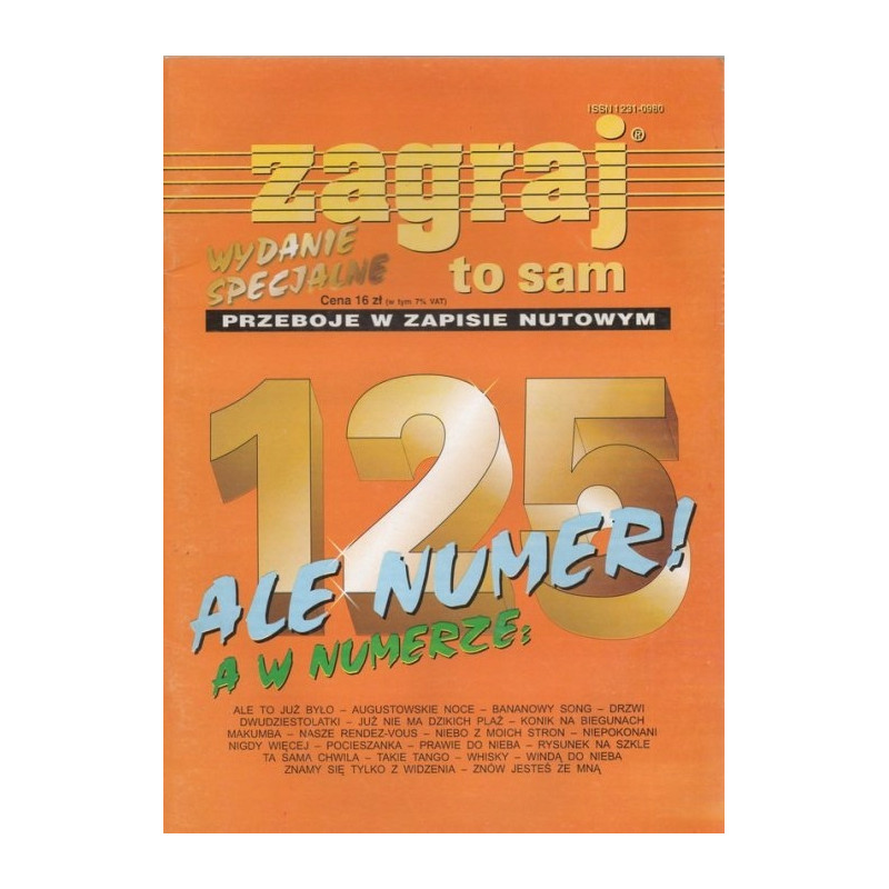 ZAGRAJ TO SAM WYDANIE SPECJALNE 125