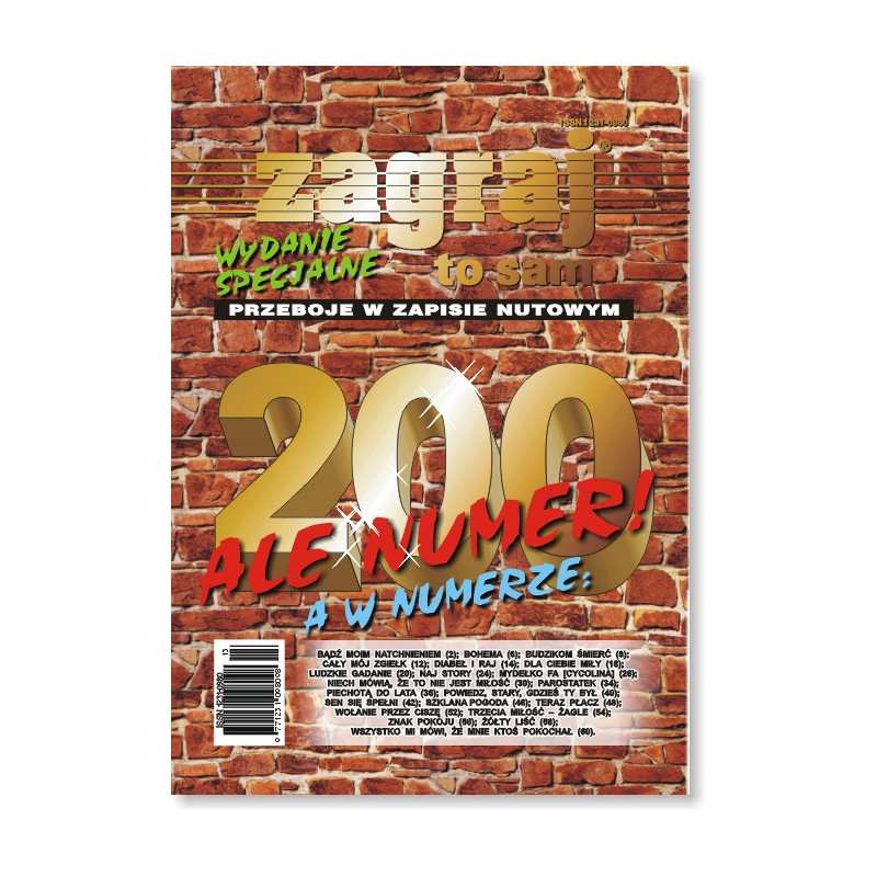 ZAGRAJ TO SAM WYDANIE SPECJALNE 200