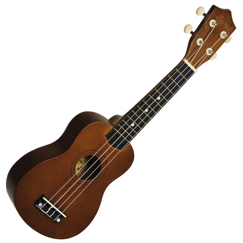 Budżetowe Ukulele Sopranowe Ever Play UK-21 BROWN MATT