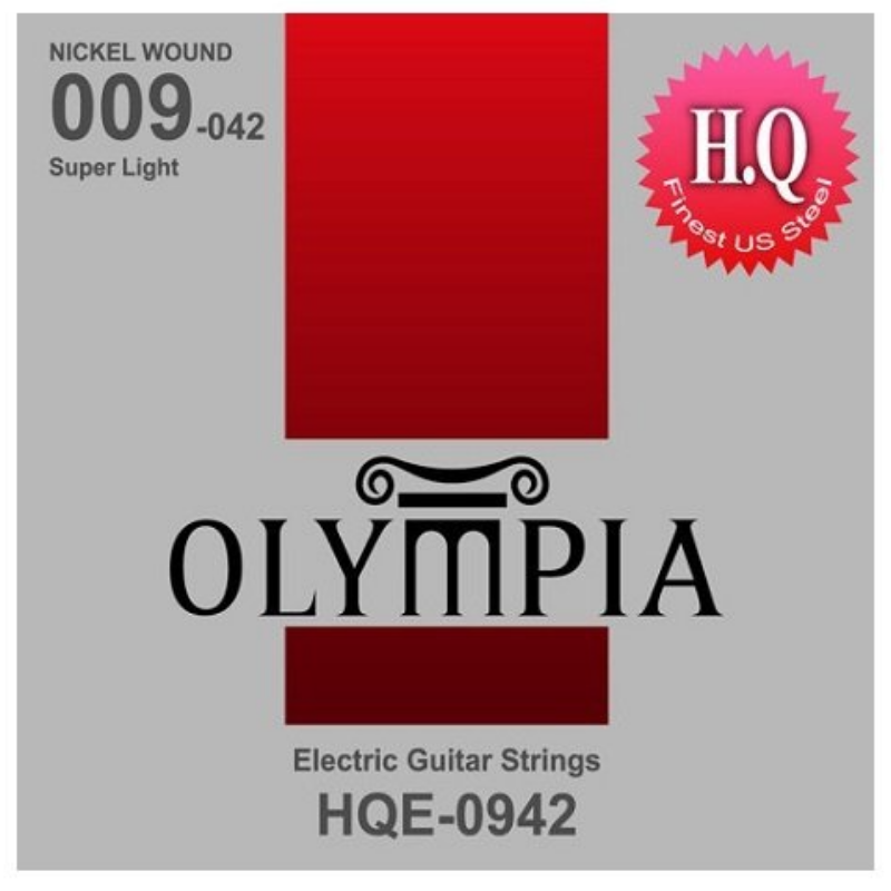Olympia HQE-0942 struny elektryczne 9-42