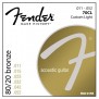 Struny Fender 70CL 11-52 (Gitara Akustyczna)