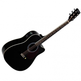 Gitara elektroakustyczna EVER PLAY AP-400 CEQ BK