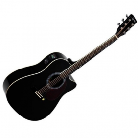 Gitara elektroakustyczna EVER PLAY AP-400 CEQ BK MATT