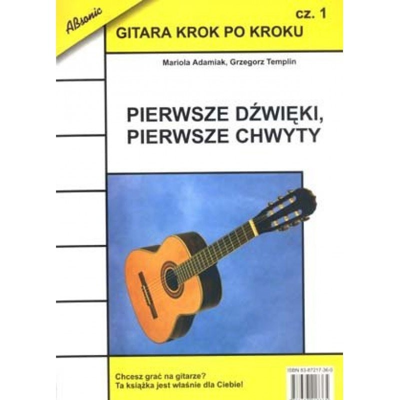 ABSONIC Książka Gitara Krok po kroku cz. 1