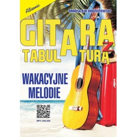ABSONIC Książka Gitara z tabulaturą - Wakacyjne melodie