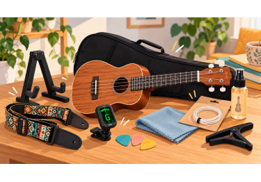 Akcesoria do ukulele – co warto kupić na start?