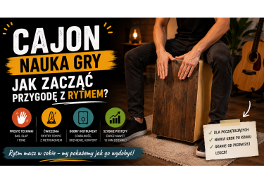 Cajon nauka gry – jak zacząć przygodę z rytmem?