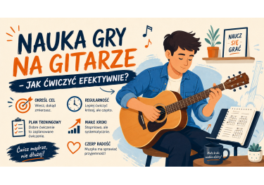 Nauka gry na gitarze – jak ćwiczyć efektywnie?