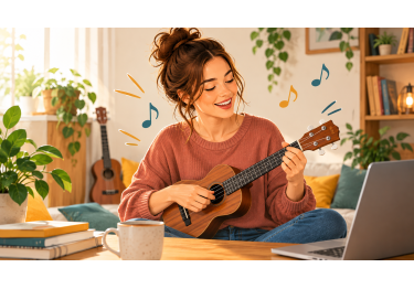 Podstawowe chwyty na ukulele – jak zacząć grać pierwsze piosenki?